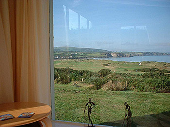 view from the house